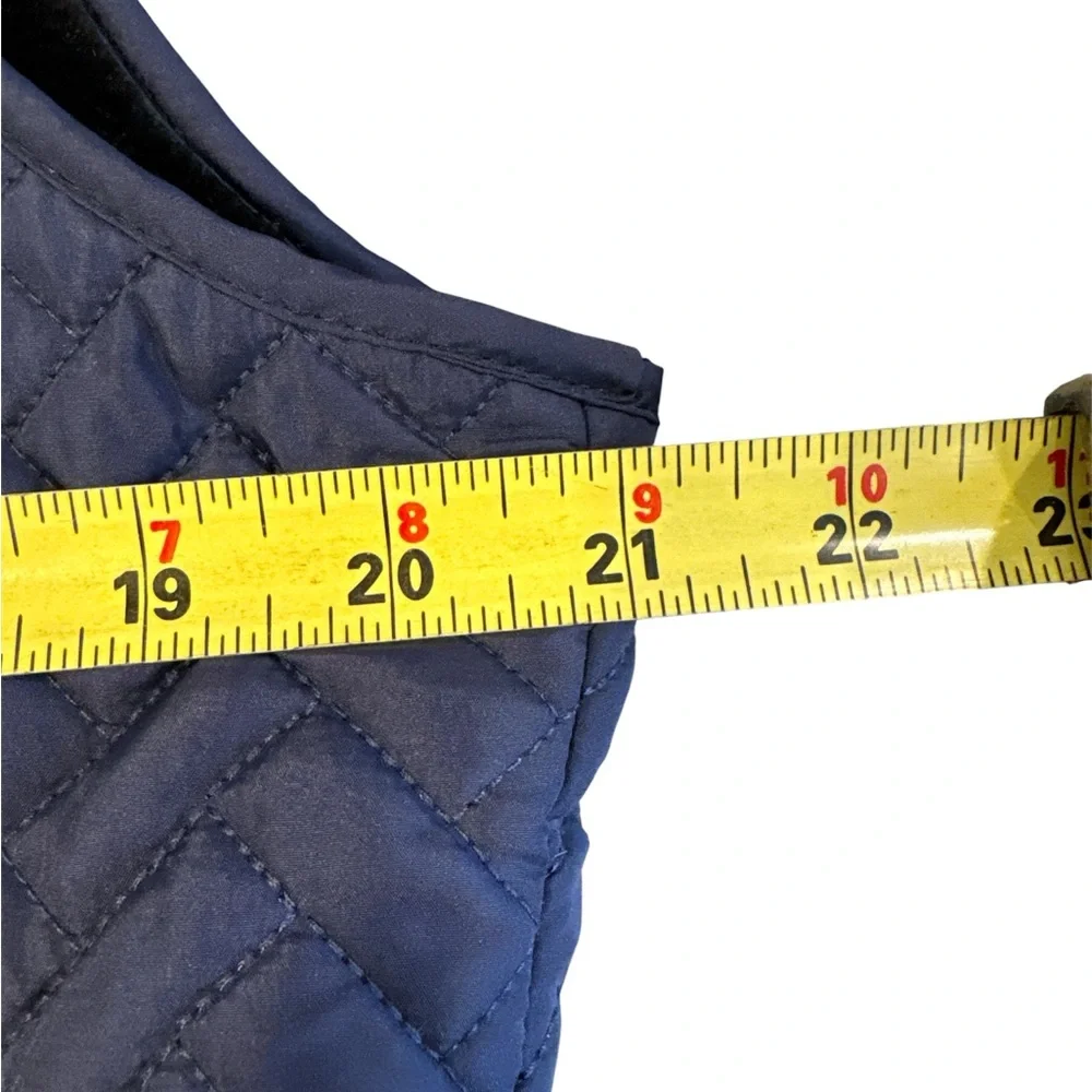 Weatherproof Navy Quilted Vest Women’s Large - Picture 4 of 8